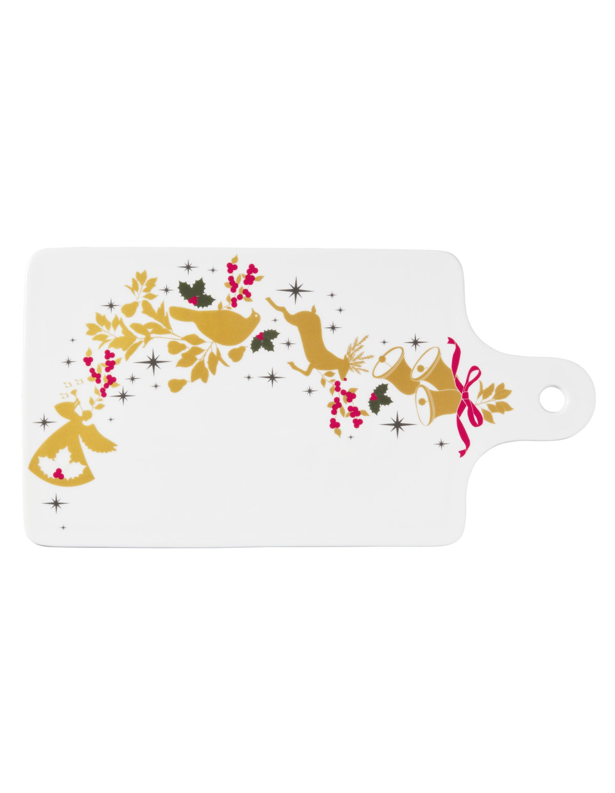 Maxwell & Williams  White Christmas 2026 Cheese Paddle & Knife Set Gift Boxed