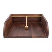 Alfresco Lane Acacia Wood Napkin Holder