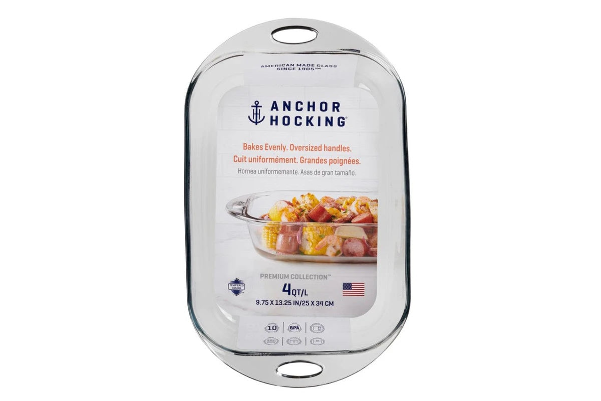 Anchor Hocking Premium Baking Dish 3.85L