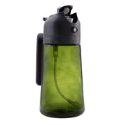 Appetito Dual Function Oil Sprayer & Pourer W/ Green Glass - Black