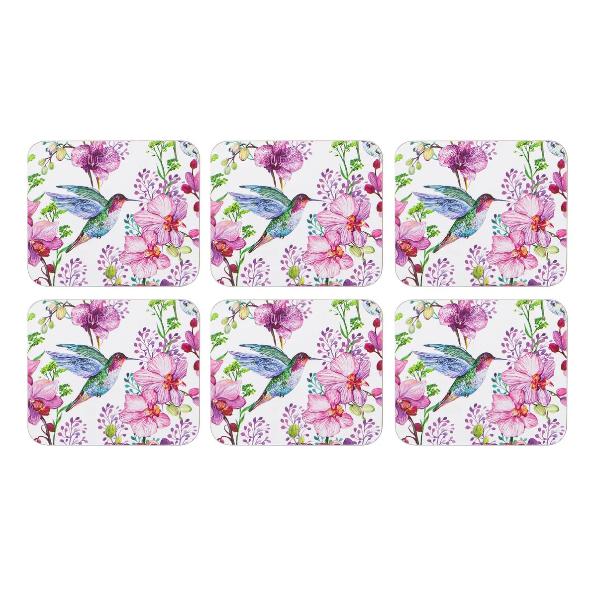 Ashdene Birds & Blooms 6pk Placemat