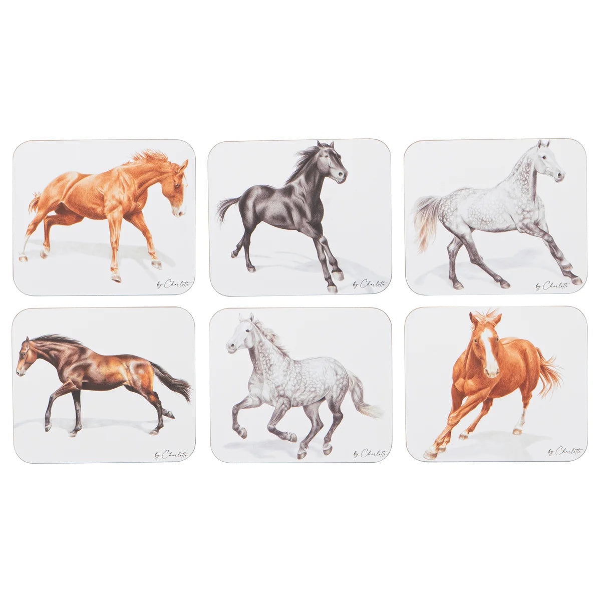 Ashdene Horses By Charlotte 6pk Coaster