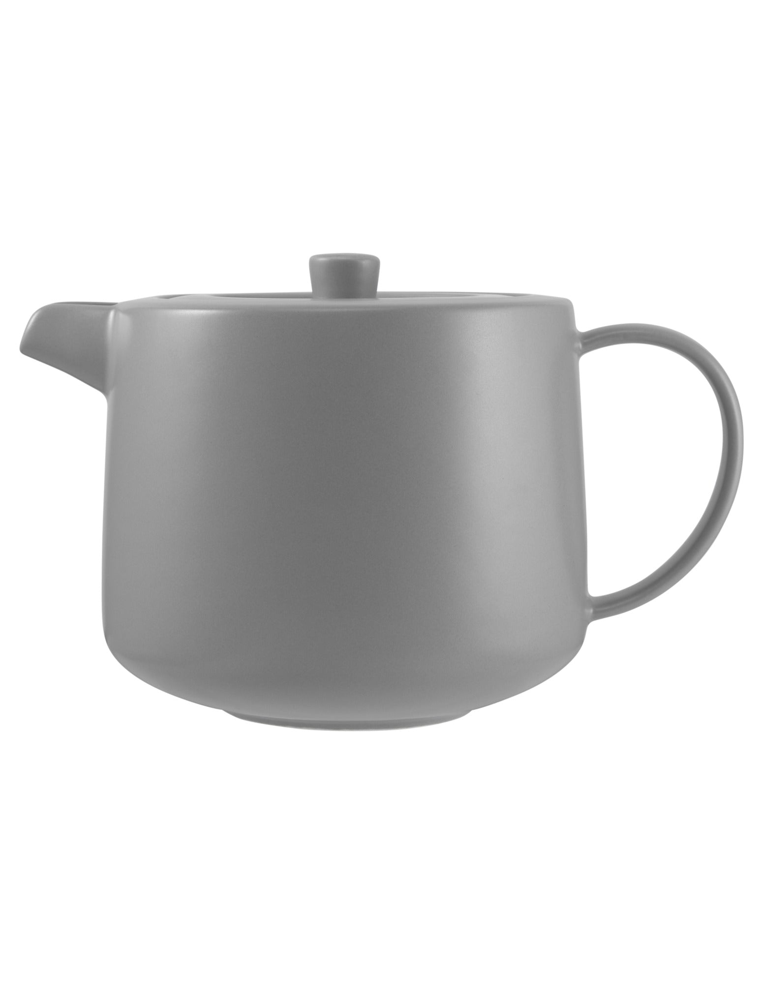 Maxwell & Williams Cafe Life Teapot With Infuser 1L Grey Gift Boxed