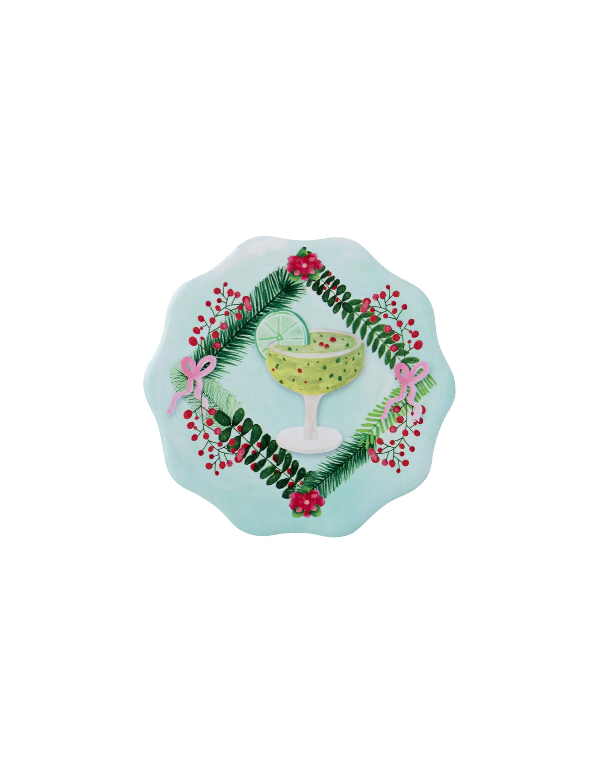 Maxwell & Williams Tis The Season Ceramic Coaster 10cm Set of 4 Gift Boxed