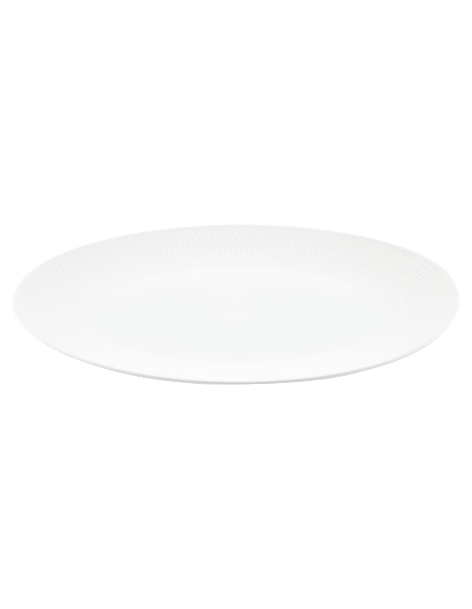 Maxwell & Williams White Basics Diamonds Oval Platter 36x25cm Gift Boxed