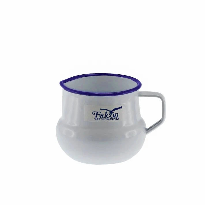 Falcon Creamer 10cm 500ml White & Blue