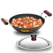 Futura 26cm Deep Fry Pan (Induction) w SS Lid 2.5 Litre - IAD25S