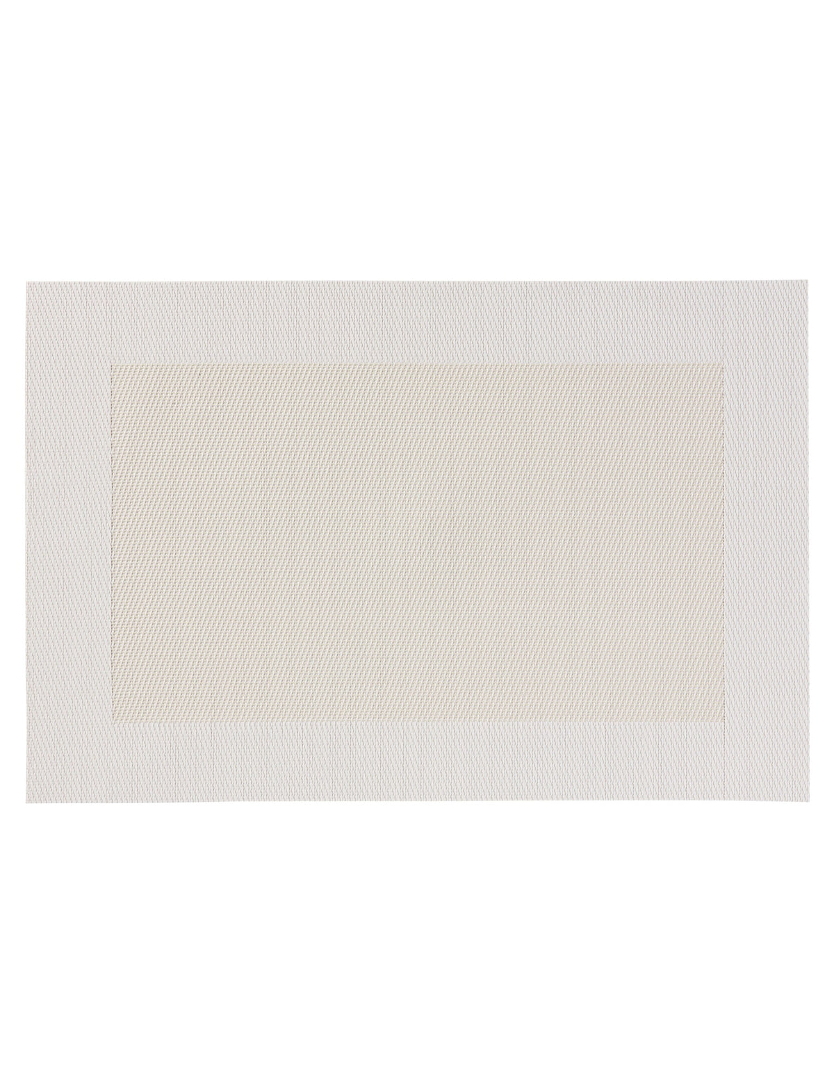 Maxwell & Williams Table Accents Wide Border Placemat 45x30cm Cream