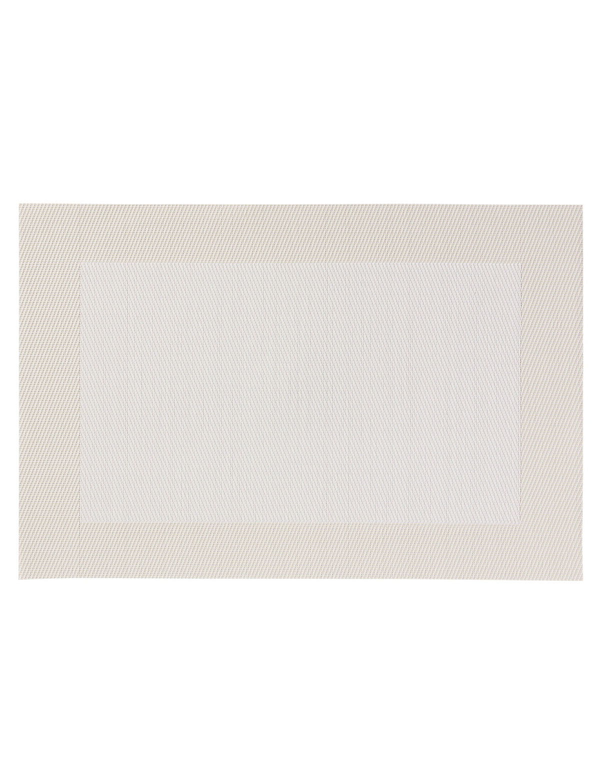 Maxwell & Williams Table Accents Wide Border Placemat 45x30cm Cream