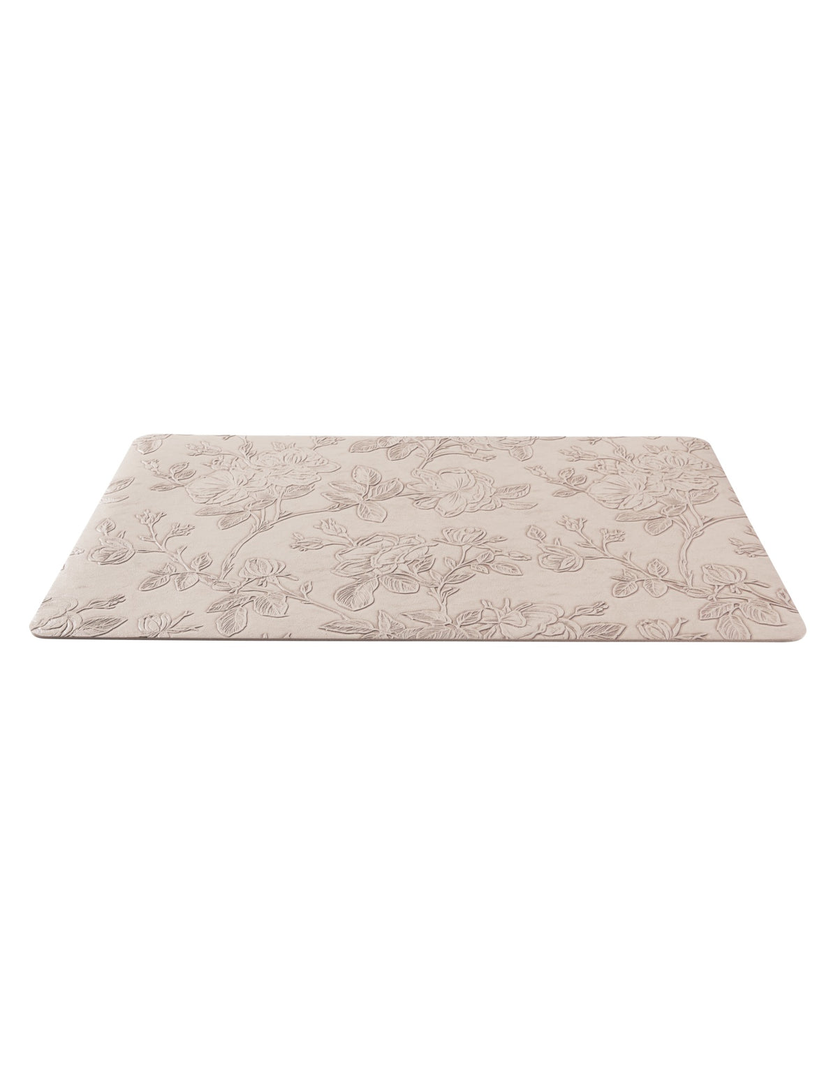 Maxwell & Williams Table Accents Embossed Placemat 43x30cm Taupe Floral