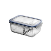 Glasslock Tempered Glass Duo Type Rectangle - 1000mL