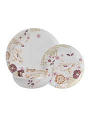 Maxwell & Williams Kimono Dinner Set 12 Piece White Gift Boxed