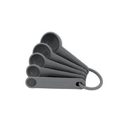 KitchenAid 5pc Measuring Spoons Cooking Utensil Charcoal Grey