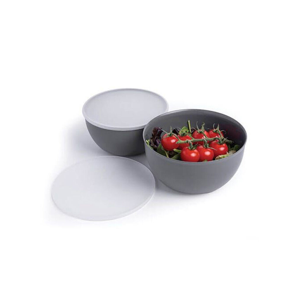 KitchenAid Meal Prep Storage Cointainer With Lids Charcoal Grey 4pc