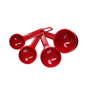 Kitchenaid Set Of 4 Measuring Cups, Empire Red