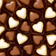 Paper+Design Luncheon Napkins - Chocolate Hearts