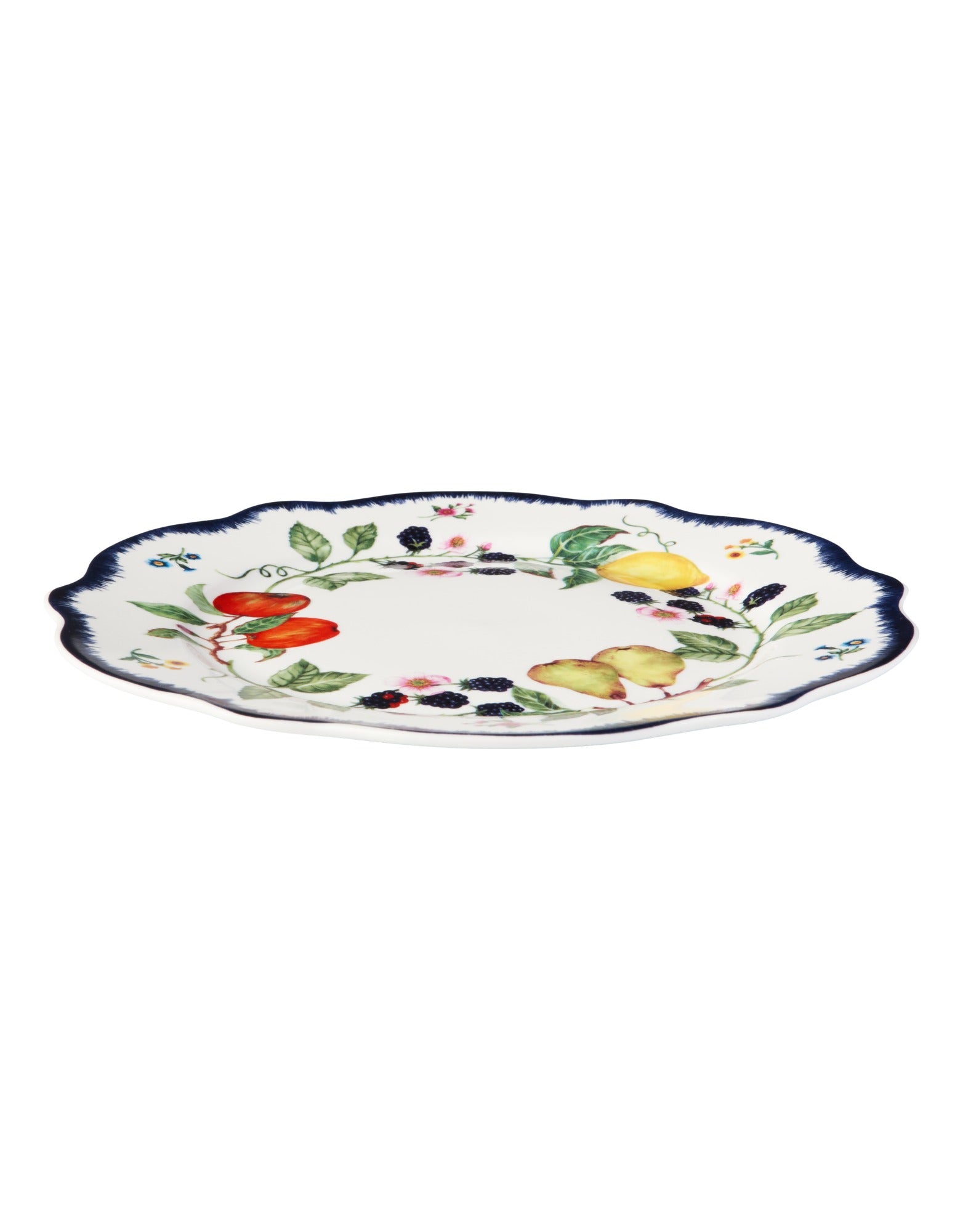 Casa Domani Frutta Scallop Rim Plate 19cm