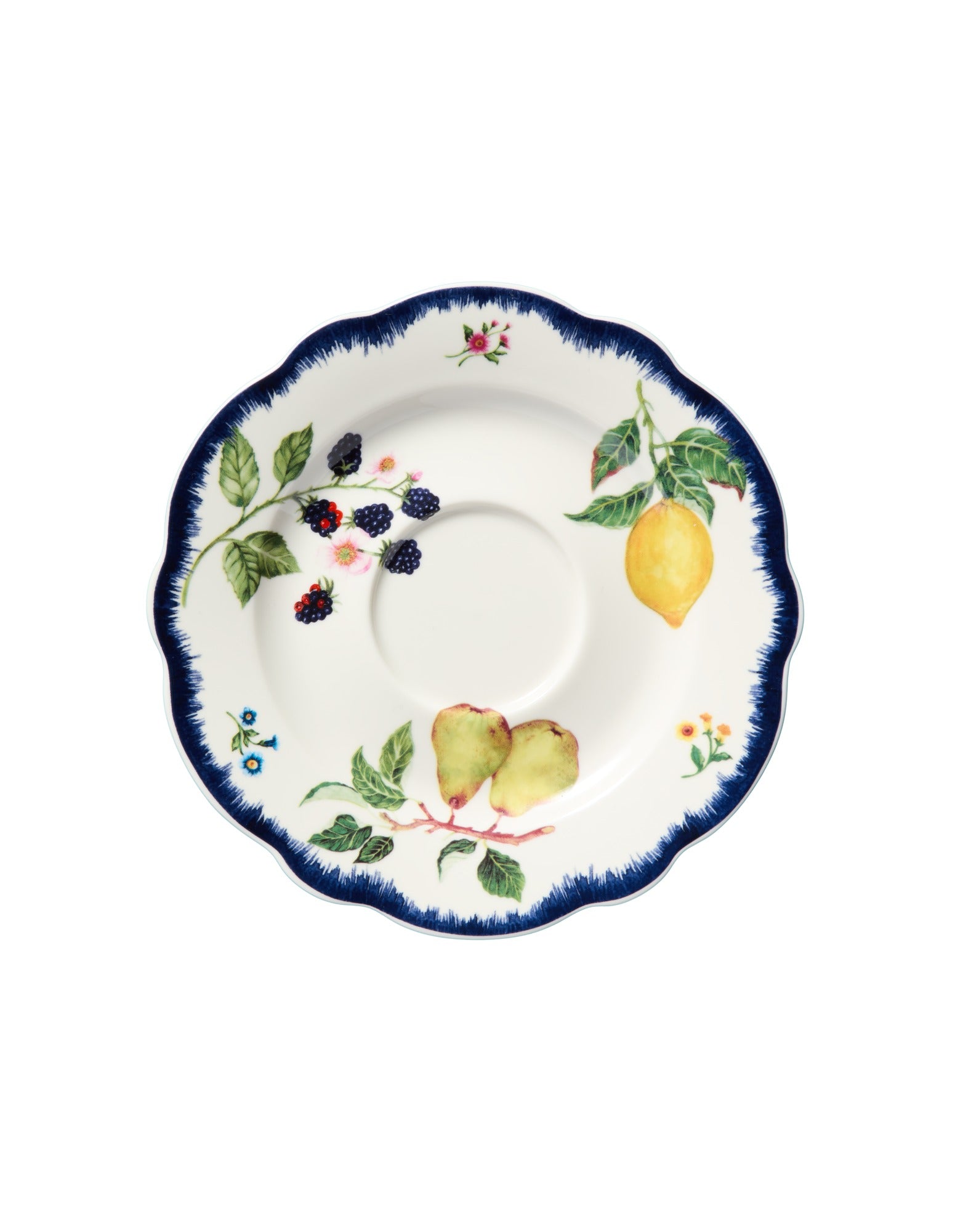 Casa Domani Frutta Scallop Cup & Saucer 280ml