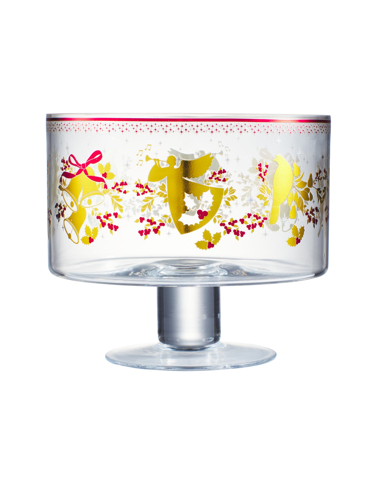 Maxwell & Williams White Christmas 2026 Footed Trifle Bowl 20cm Gift Boxed