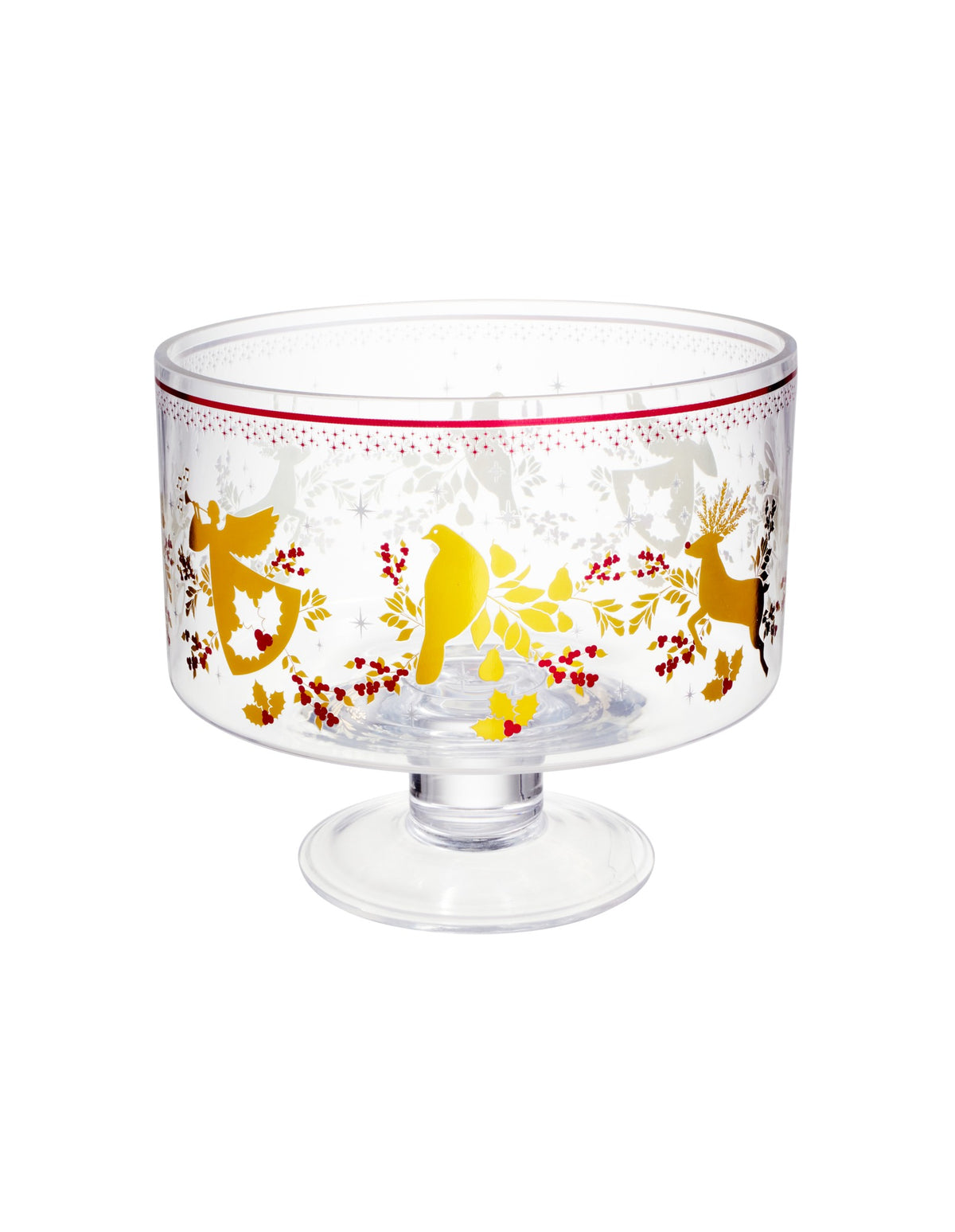 Maxwell & Williams White Christmas 2026 Footed Trifle Bowl 20cm Gift Boxed