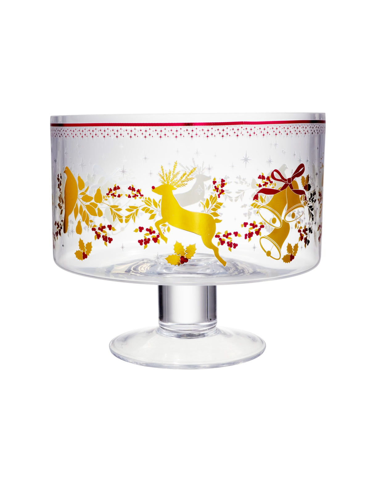 Maxwell & Williams White Christmas 2026 Footed Trifle Bowl 20cm Gift Boxed