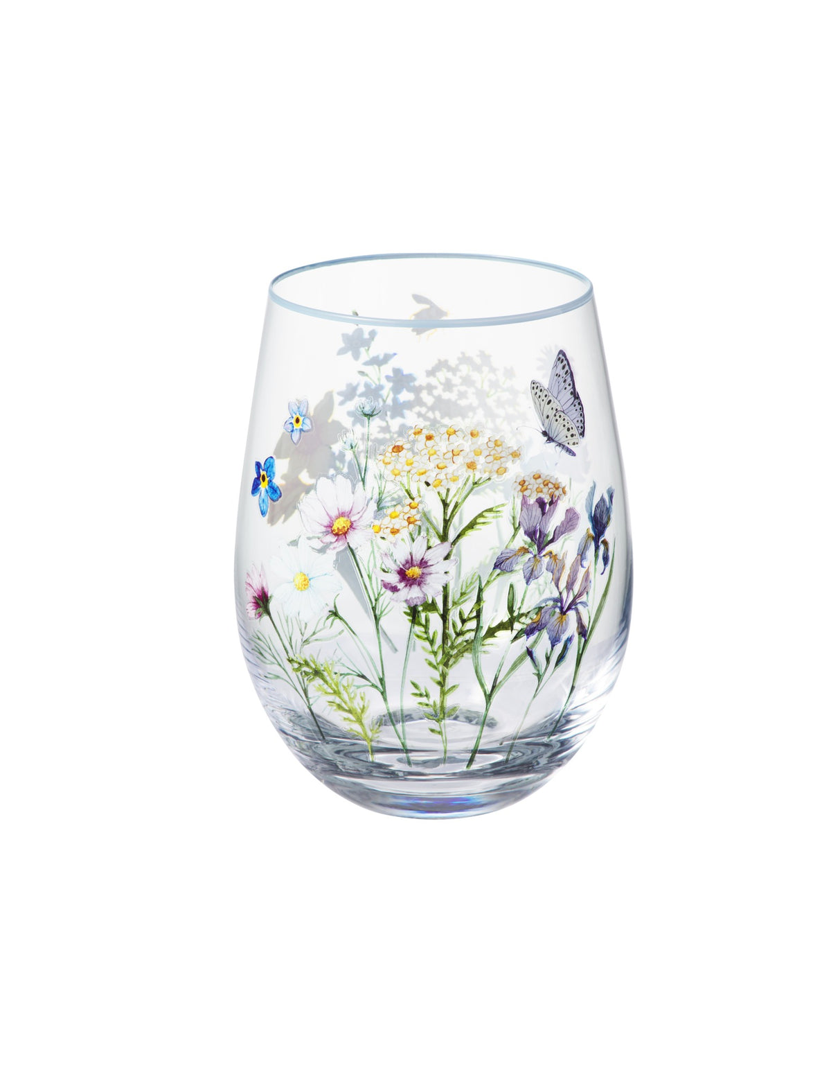 Maxwell & Williams Fluttering Meadow Stemless Glass 550ML Set of 2 Gift Boxed