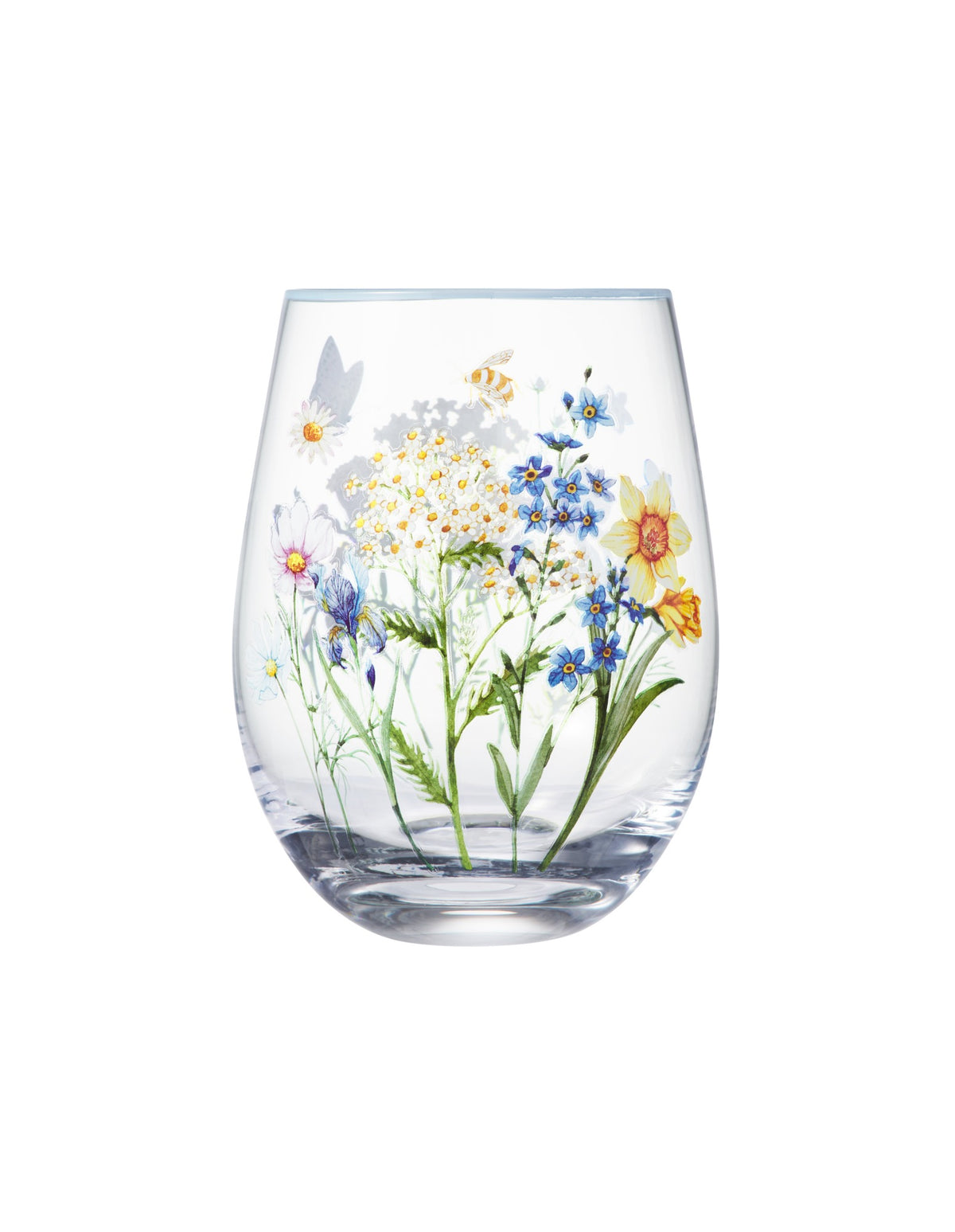 Maxwell & Williams Fluttering Meadow Stemless Glass 550ML Set of 2 Gift Boxed