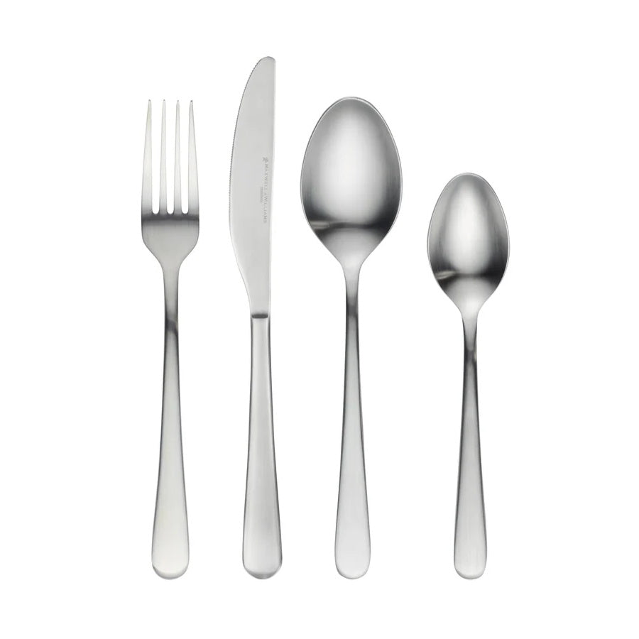 Maxwell & Williams Lume 16pcs Cutlery Set Stainless Steel Gift Boxed