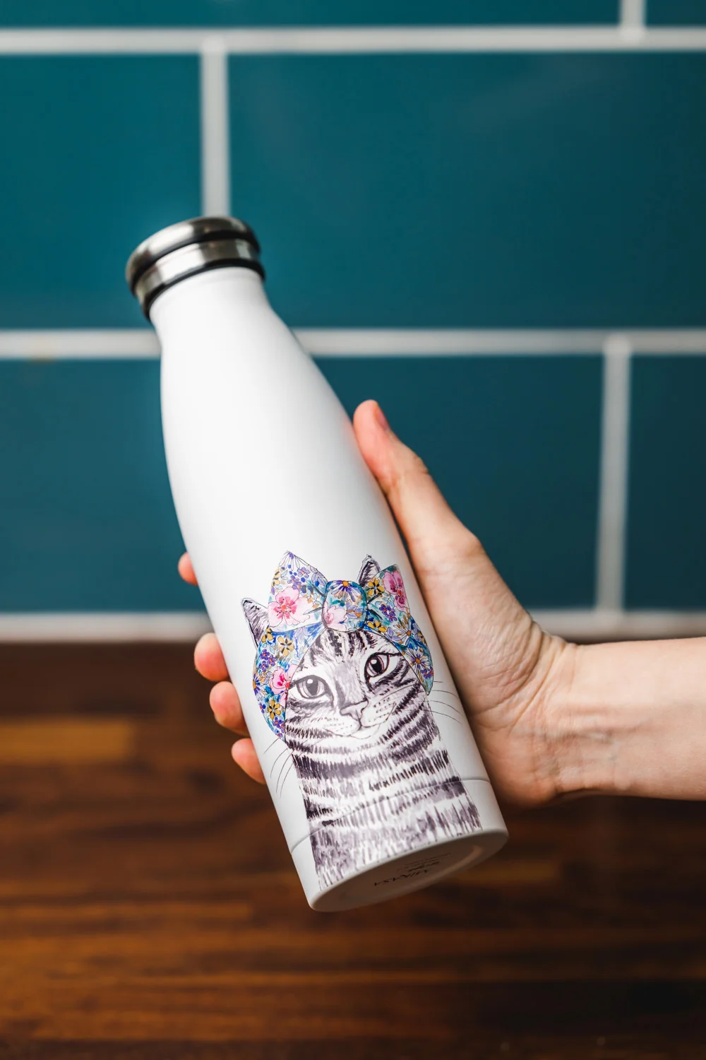 Mikasa Tipperleyhill Insulated Bottle 500ml (Cat)