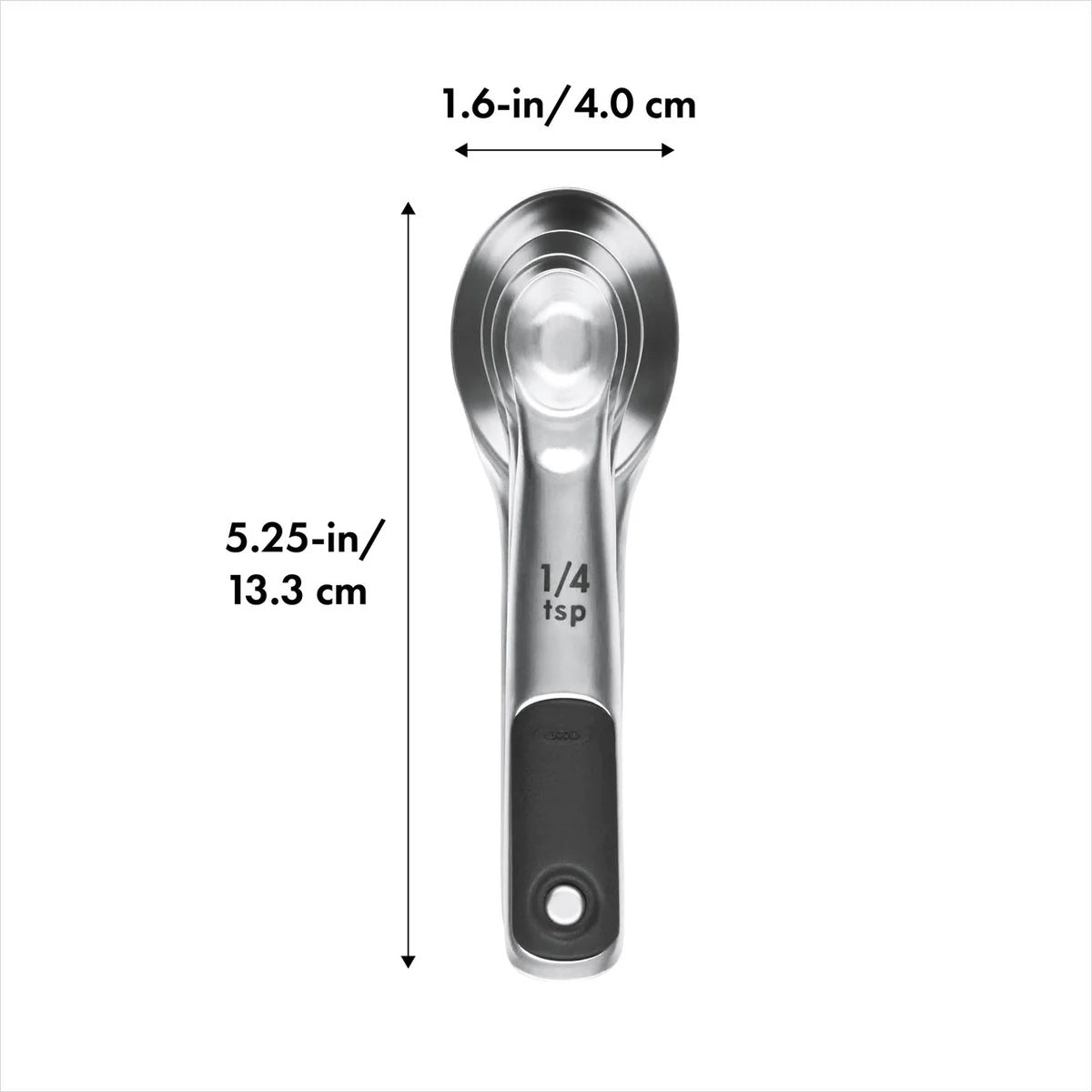 OXO Good Grips  4-Piece Stainless Steel Measuring Spoon Set