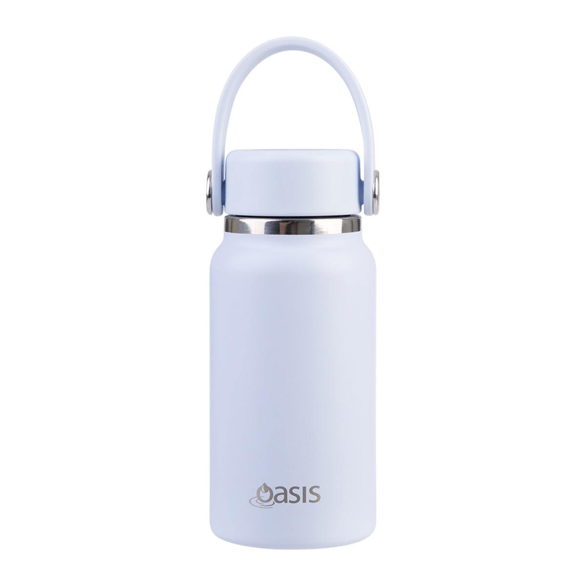 Oasis Stainless Steel Double Wall Insulated Mini Bottle 200ML Periwinkle