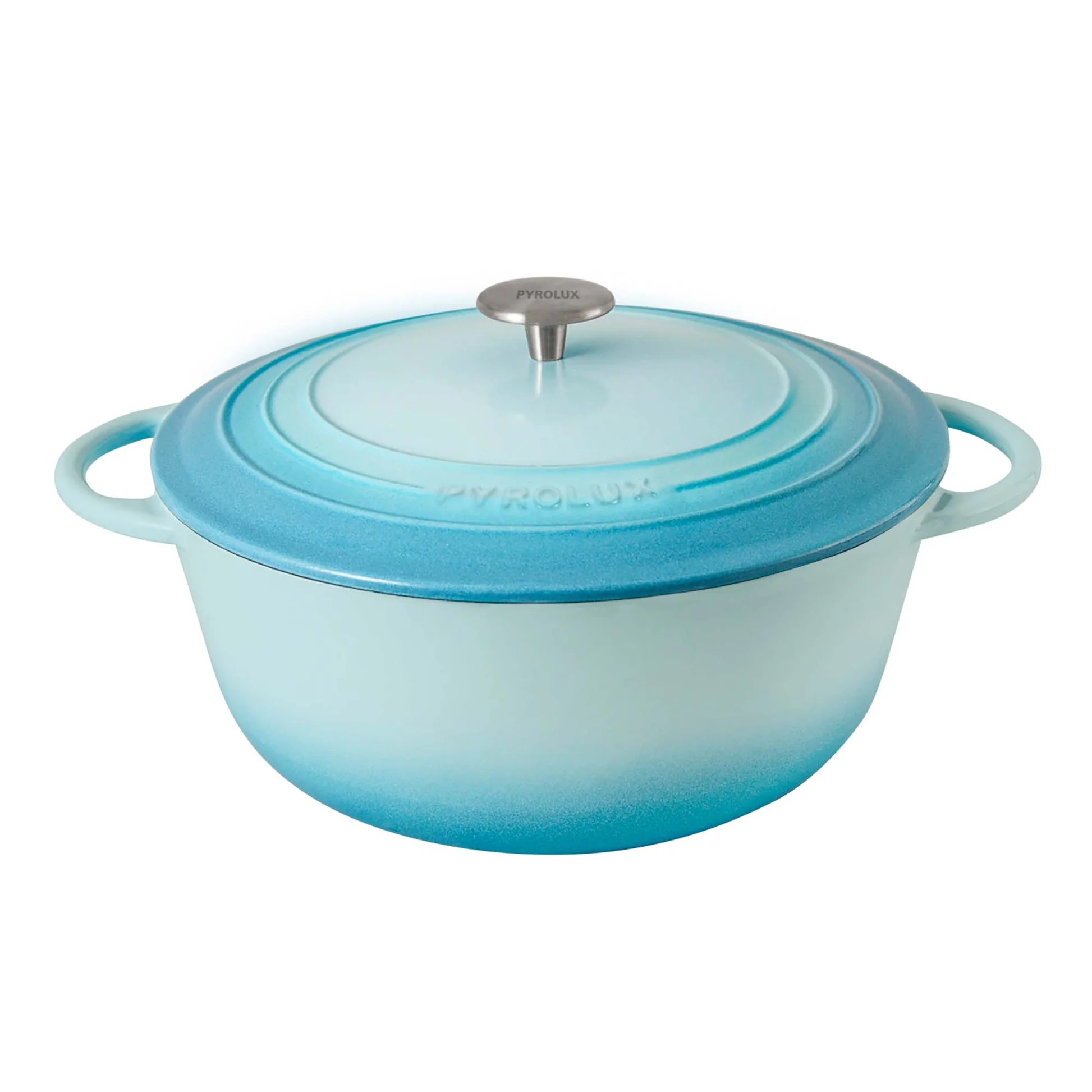 PYROLUX Pyrochef Round French Oven 26cm/5L - Duck Egg Blue