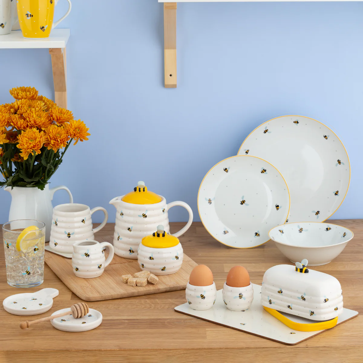 Price & Kensington Sweet Bee Sugar Bowl
