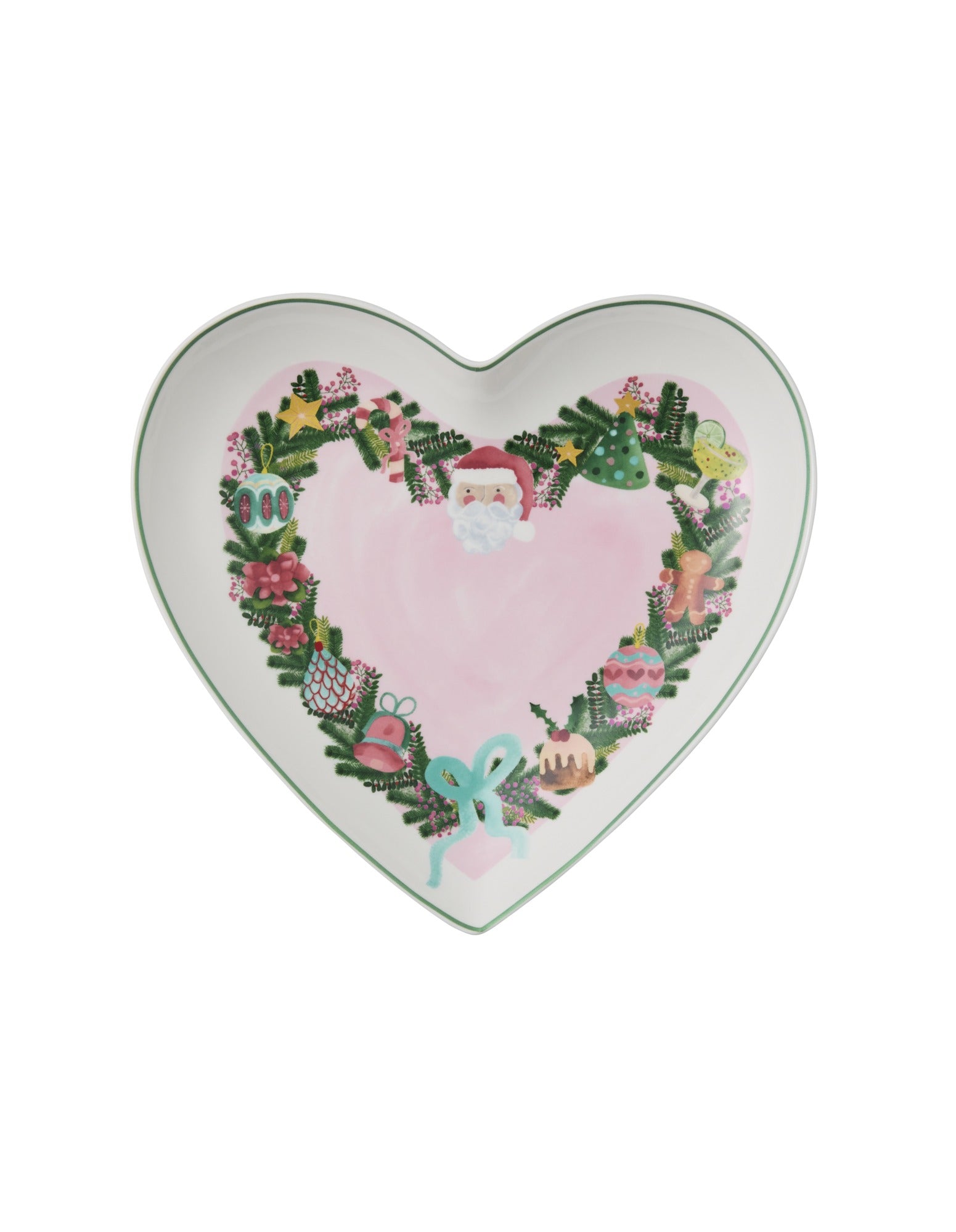 Maxwell & Williams Tis The Season Heart Dish 20cm Gift Boxed