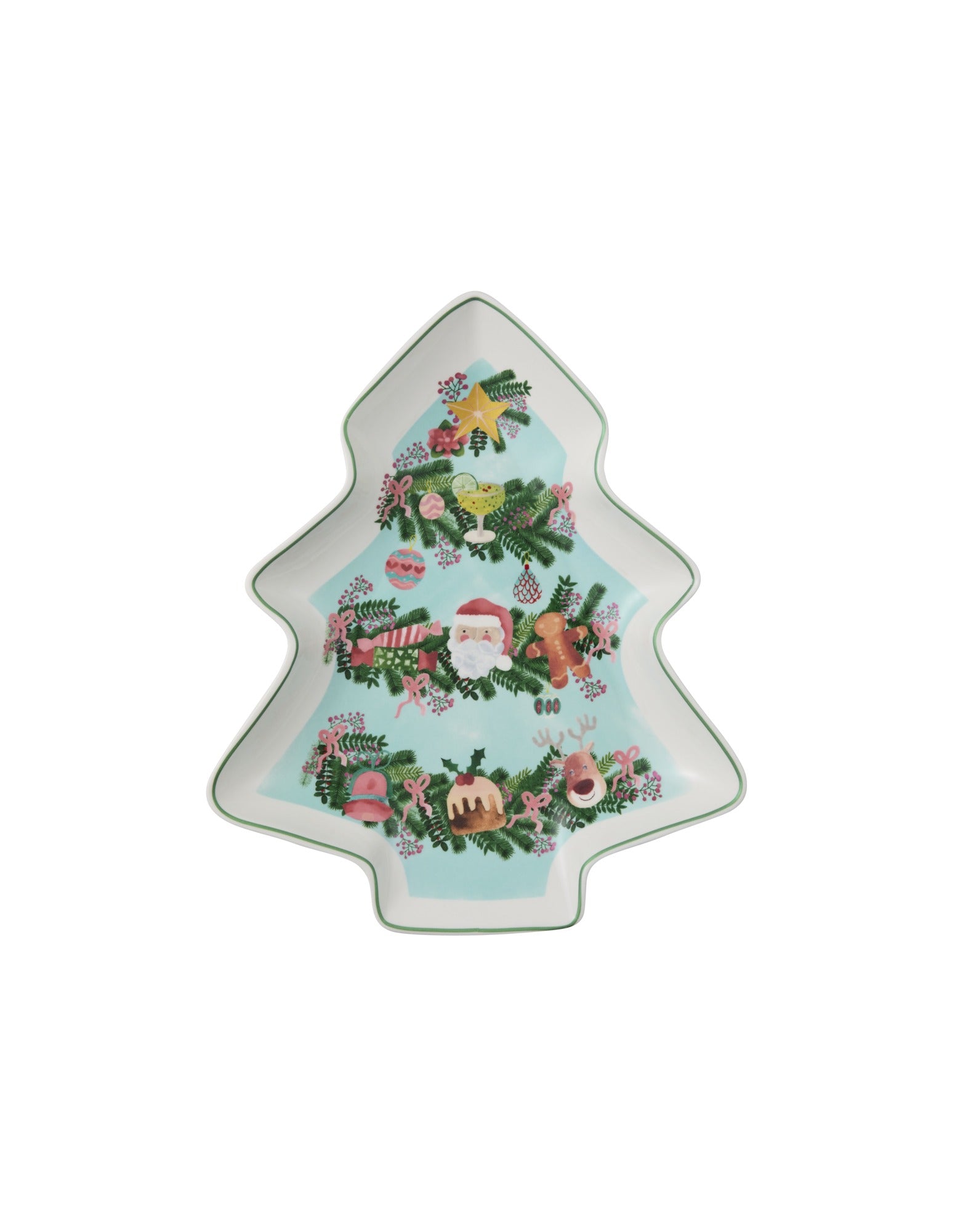 Maxwell & Williams Tis The Season Tree Dish 25cm Gift Boxed