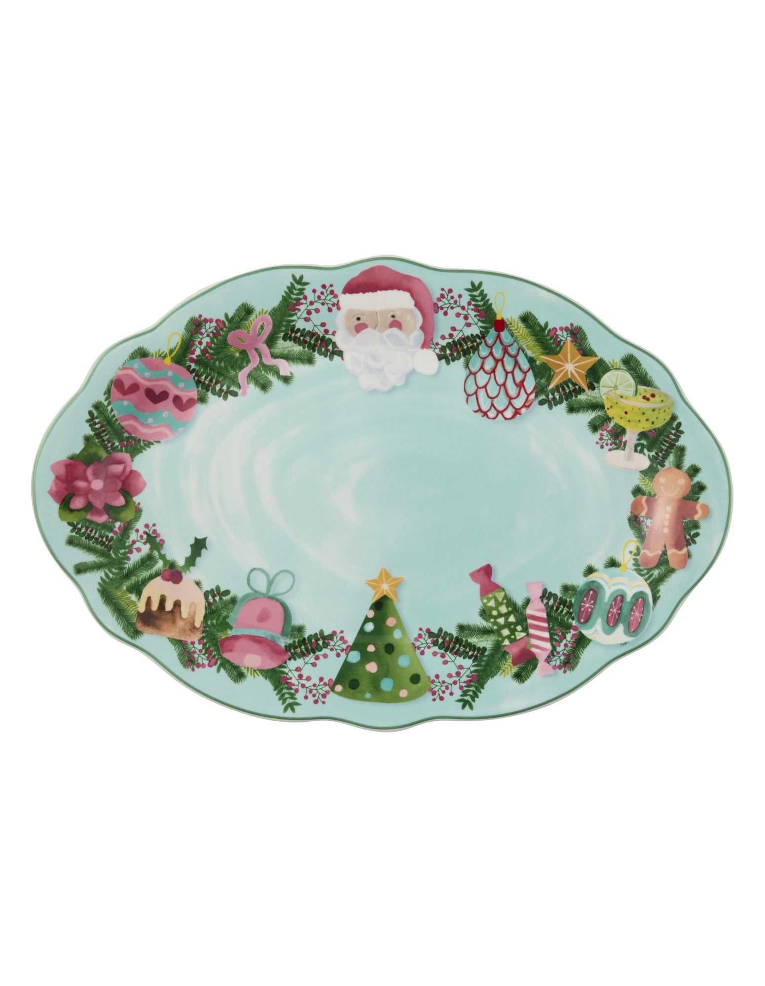 Maxwell & Williams Tis The Season Oval Platter 35x24cm Gift Boxed