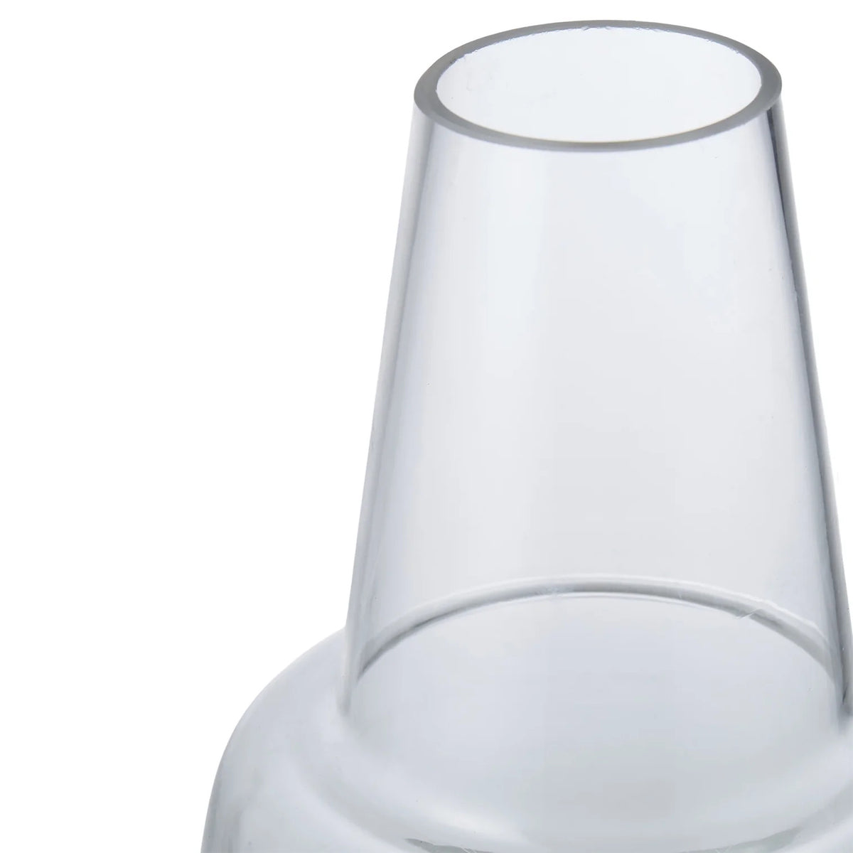 Rogue Clear Glass Vase
