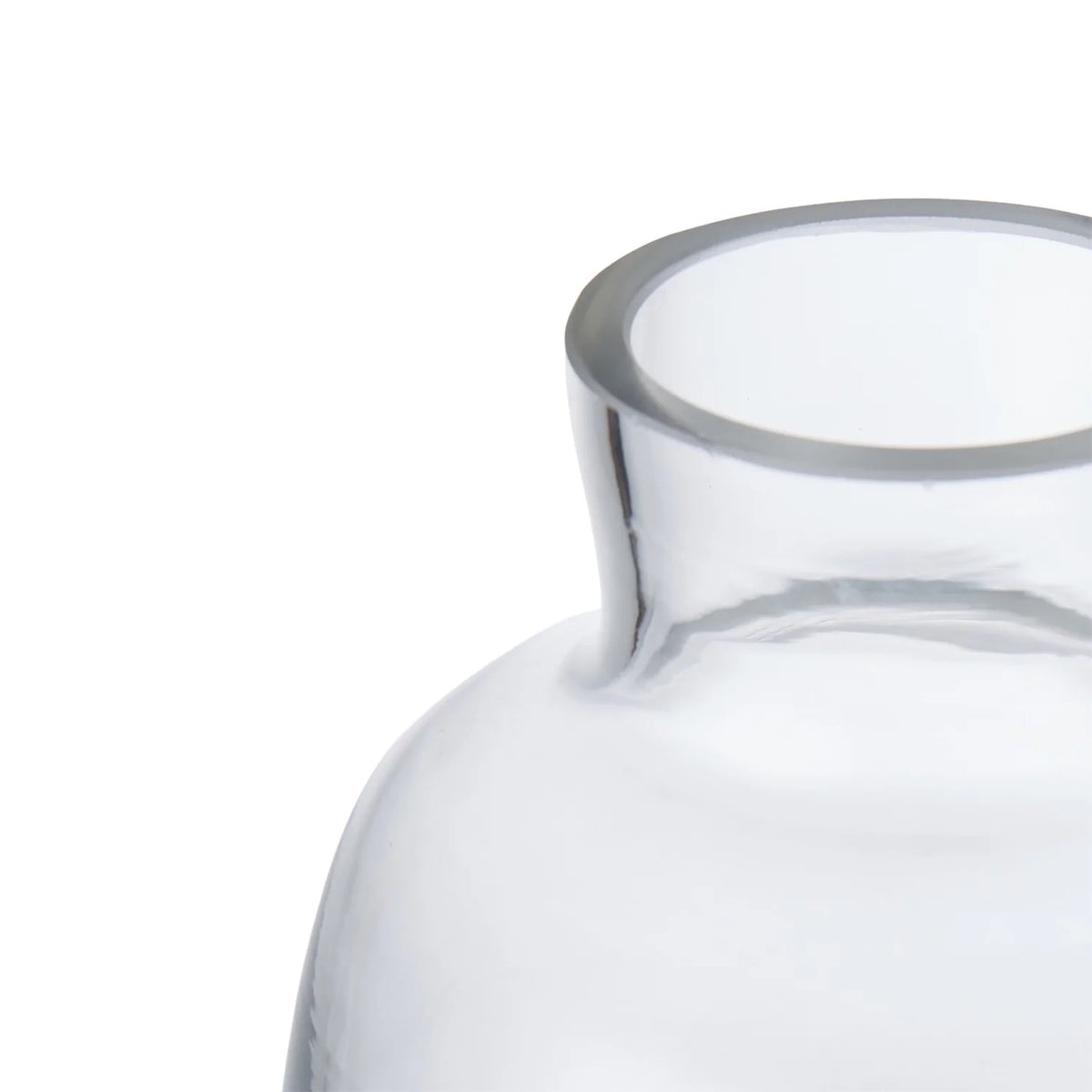 Rogue Clear Glass Vase