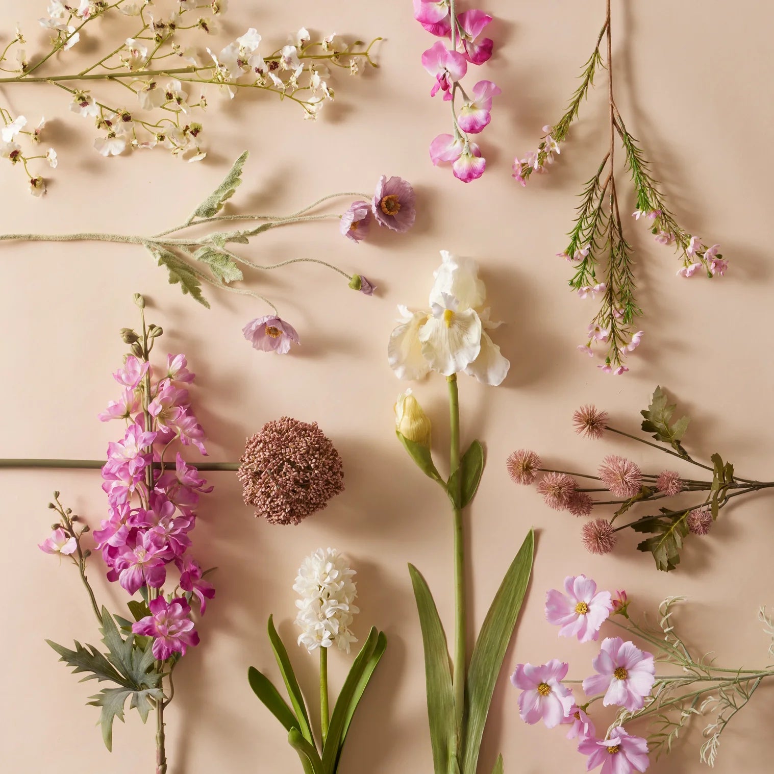 Rogue Cosmos Flower Spray Light Pink