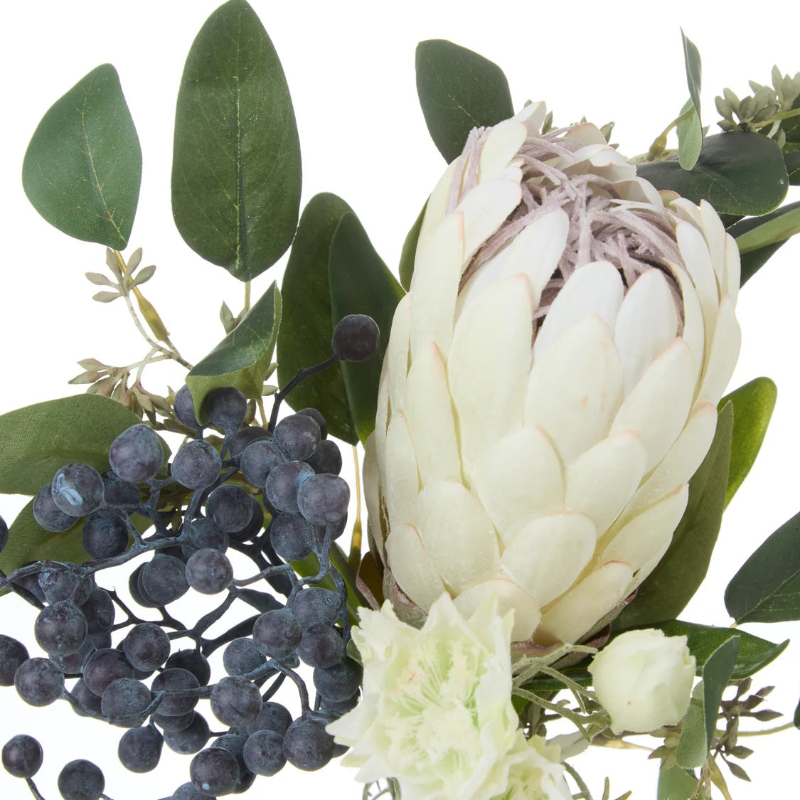 Rogue Protea Mixed Bouquet White