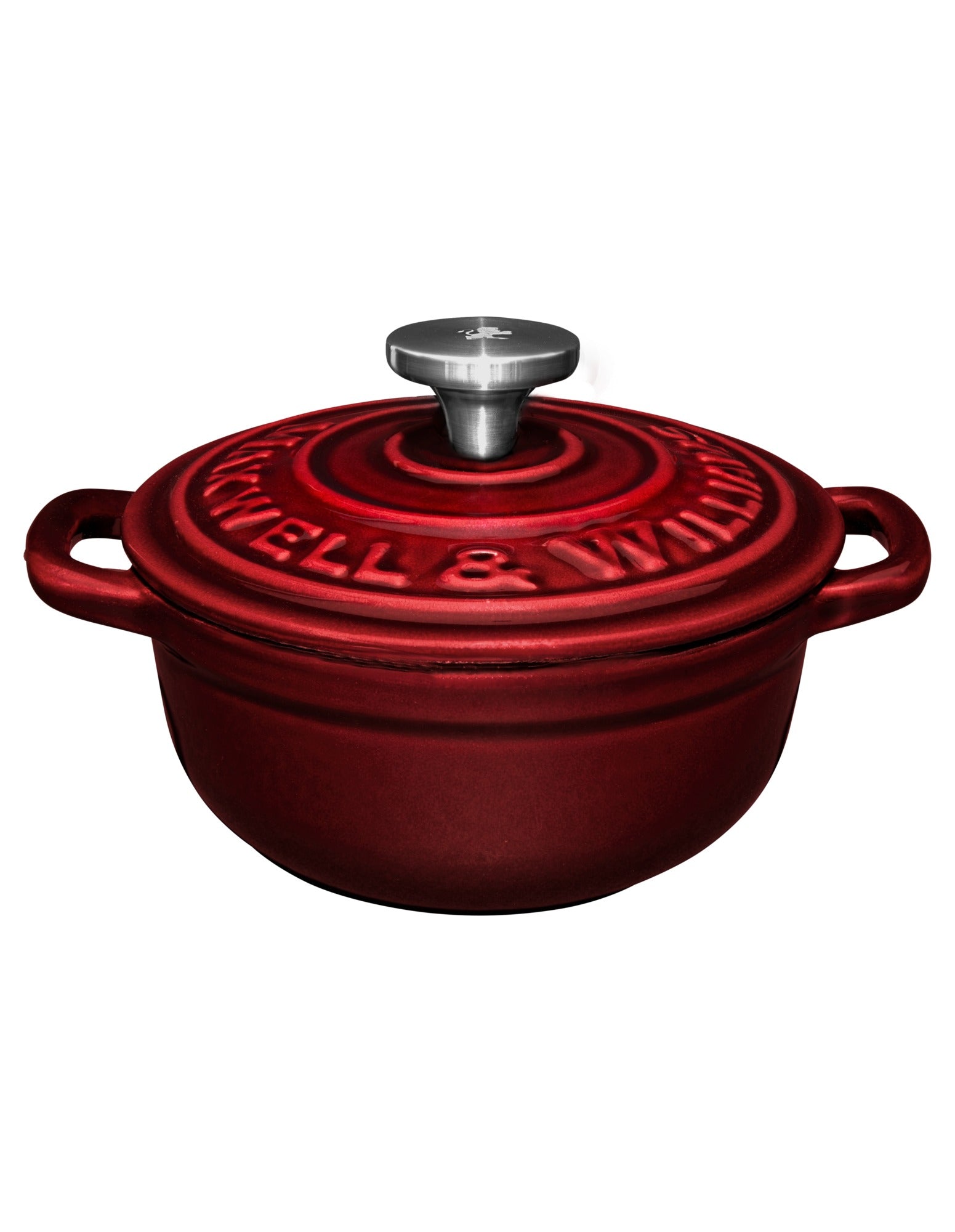 Maxwell & Williams Cast Iron Cocotte Merlot 9.5cm / 260ML Gift Boxed