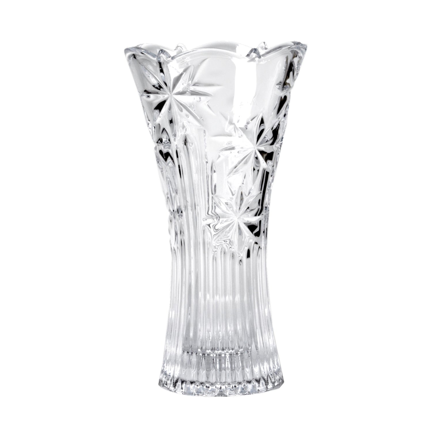 Bohemia Crystal Nova Perseus Waisted Vase 20.5cm
