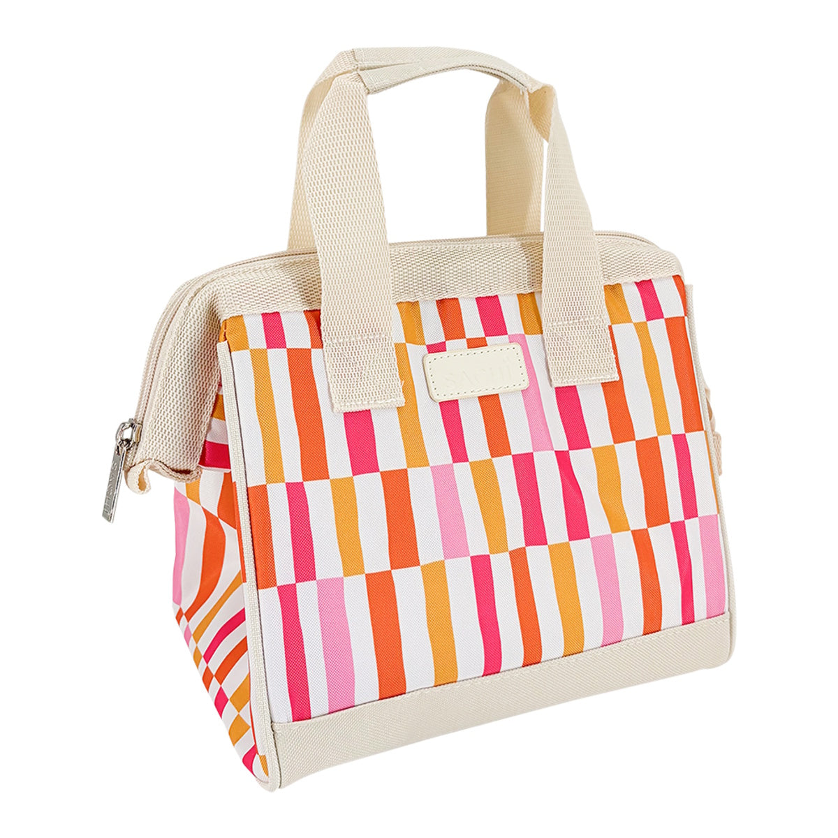 Sachi Style 34 Insulated Lunch Bag - Sunset Stripes
