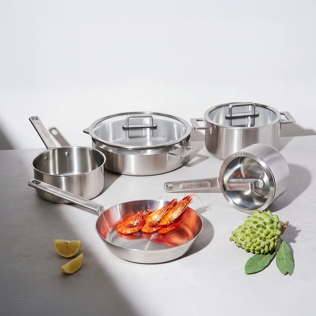 Scanpan Elektra Premium 5-Ply Stainless Steel Cookware Set | 5 Piece