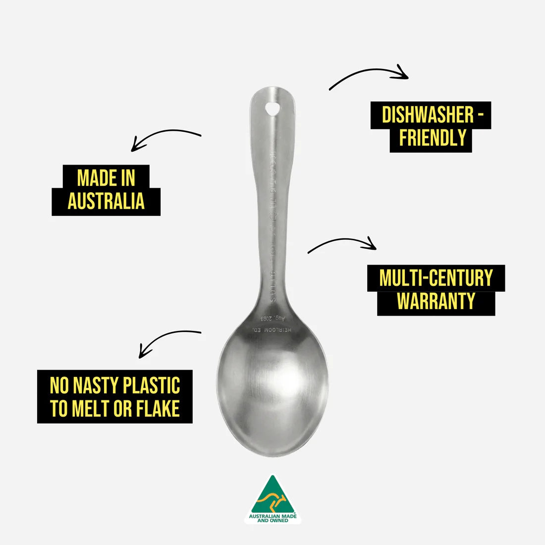 Solidteknics Lil Chef Spoon Spring Stainless Steel 24cm