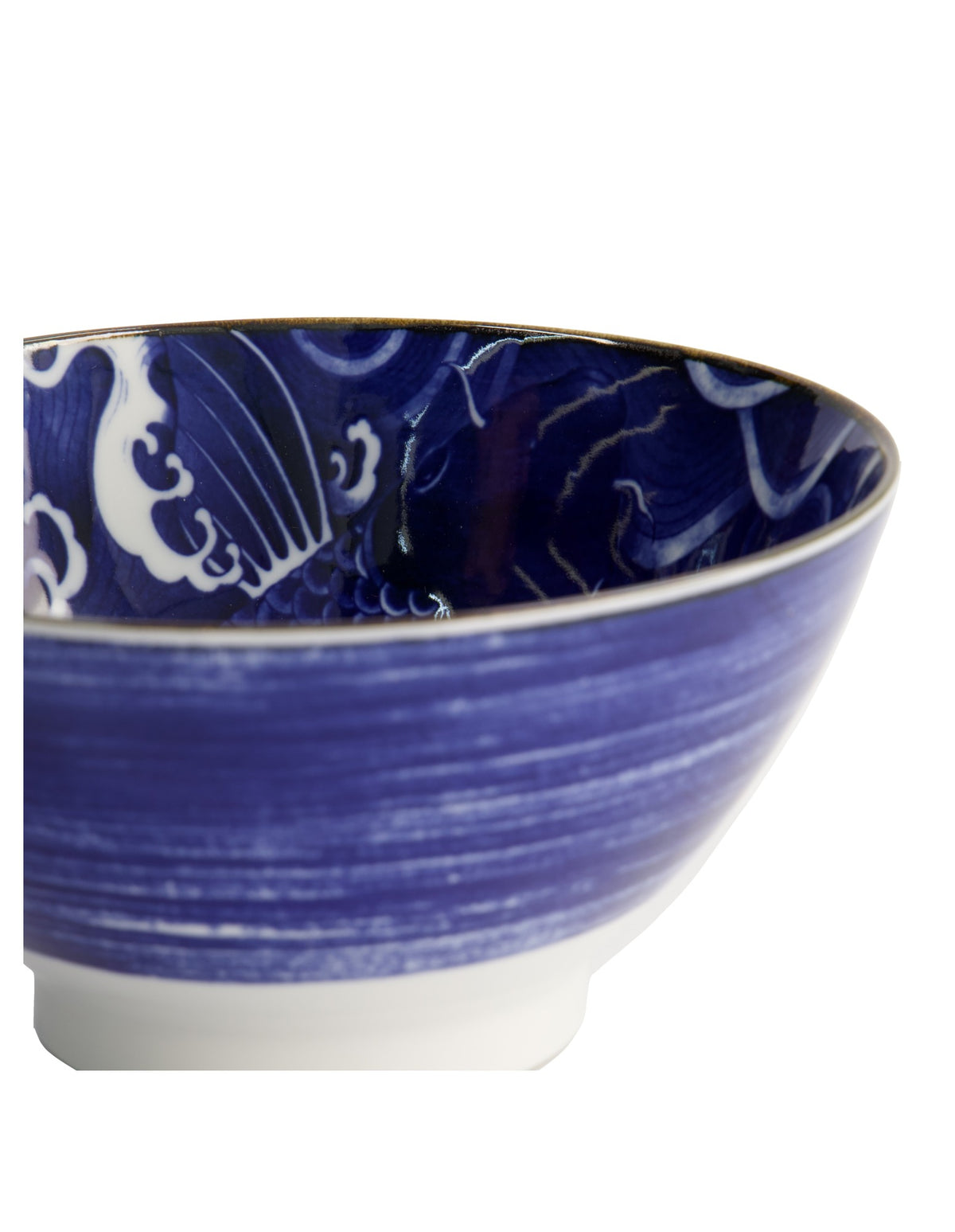 Tokyo Design Studio Japonism Tendon Bowl 17x8cm Blue Carp
