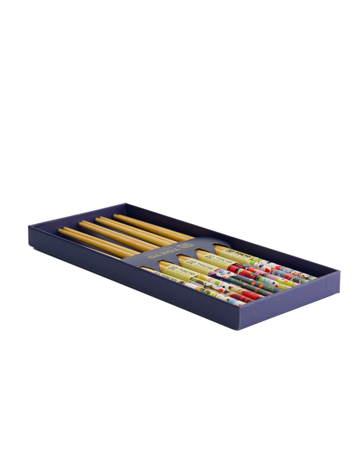 Tokyo Design Studio  Chopstick Giftset 5pc Lucky & Koinobori Gift Boxed