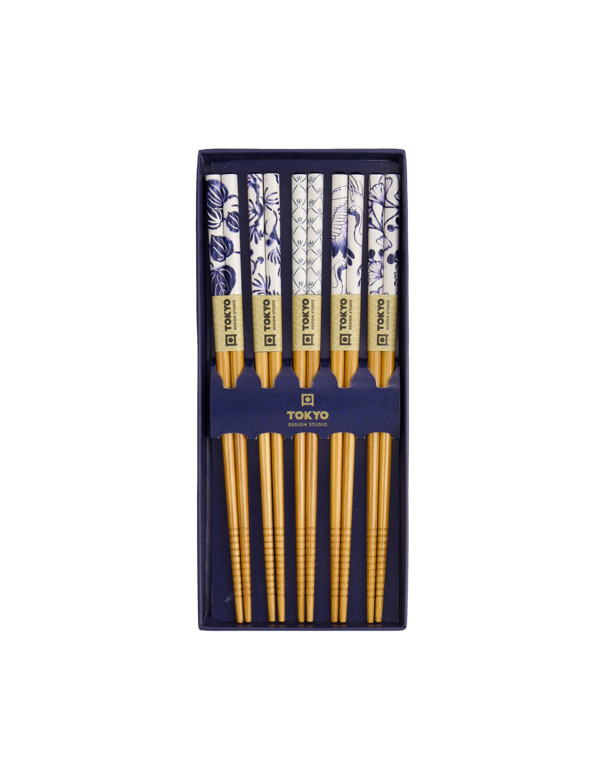 Tokyo Design Studio  Chopstick Giftset 5pc Japonica Gift Boxed
