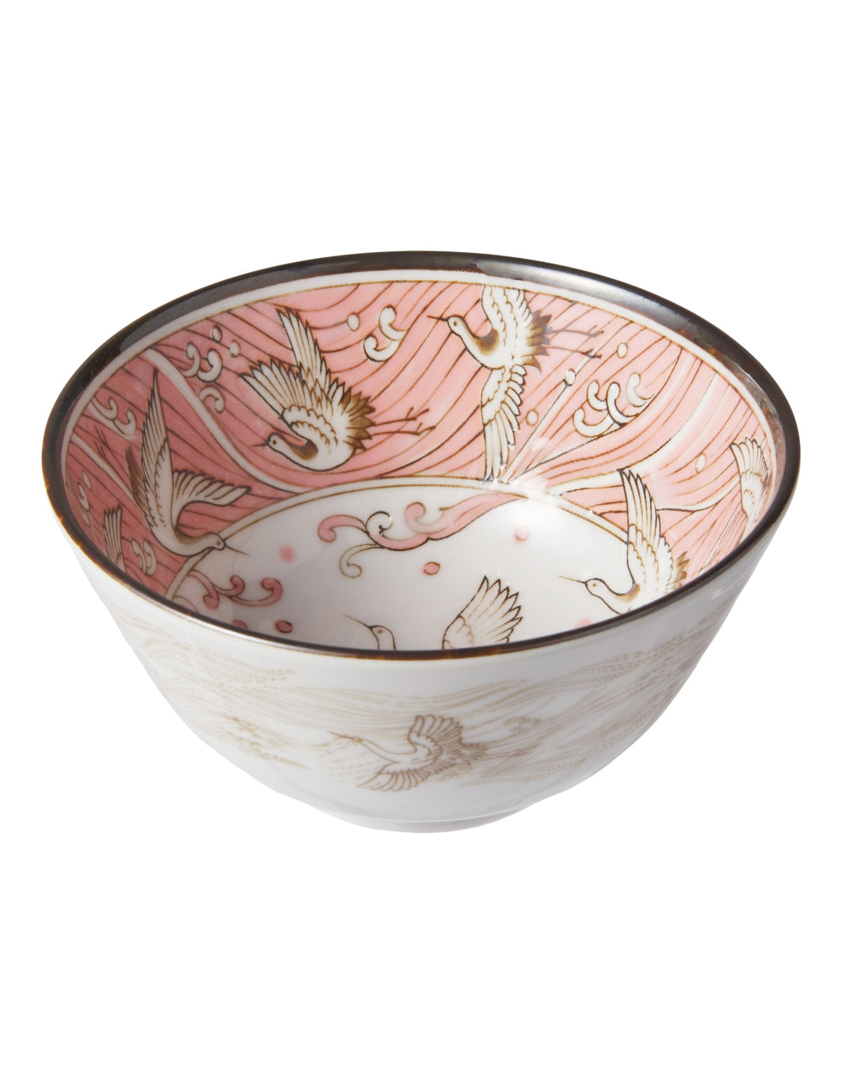 Tokyo Design Studio  Crane Bowl 12x6.4cm Pink