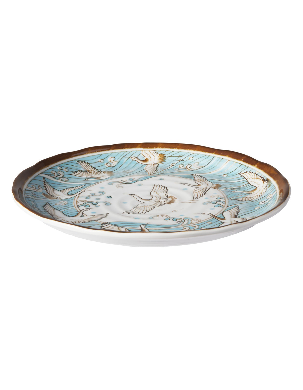 Tokyo Design Studio Crane Plate 25cm Light Blue